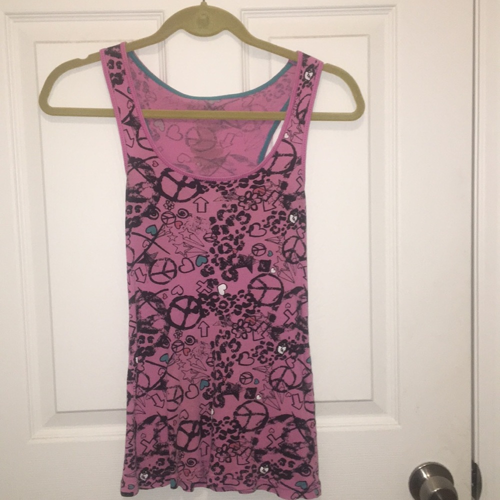Pink tank top